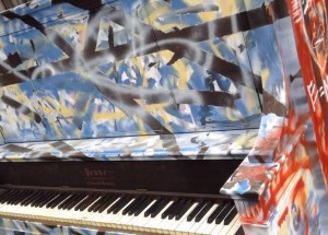 Artsy piano pic by George Brandau