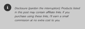 Affiliate Disclosure