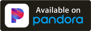 Available on Pandora logo