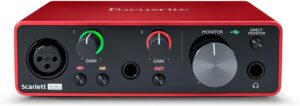 Focusrite Scarlett Solo 3rd Gen Focusrite Scarlett Solo 3rd Gen