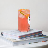 Unstarving Musician Can-Shaped Glass