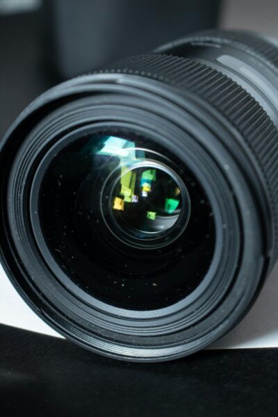 Black DSLR camera zoom lens for music video | Image by Athena Sandrini: https://www.pexels.com/photo/black-dslr-camera-zoom-lens-2226382/