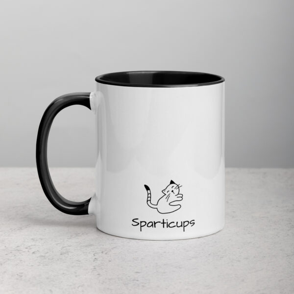 Sparticus Mug with Color Inside - Image 3