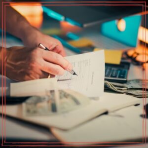 Hands signing a document on a desk | Unstarving Musician episode 340 artwork